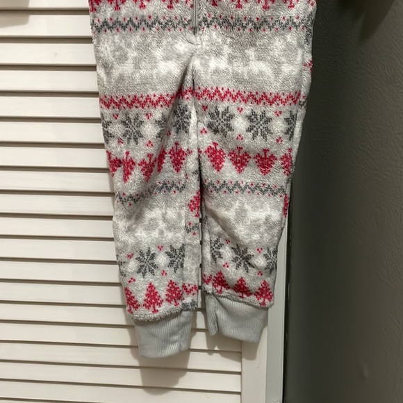 Toddler Winter Fleece Onesie Footless Pajamas - Picture 3 of 9